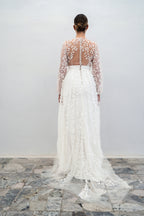 Robe De Mariée Glycine - Blanc Soie