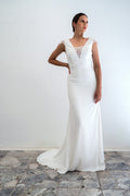 Brautkleid Florette - Seidenweiß