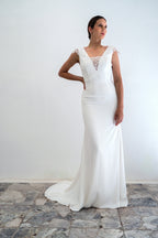 Brautkleid Florette - Seidenweiß