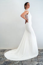 Brautkleid Florette - Seidenweiß
