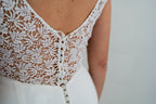 Brautkleid Florette - Seidenweiß