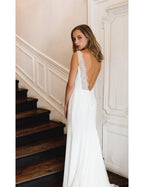 Robe De Mariée Blanche - Blanc Soie