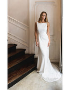 Robe De Mariée Blanche - Blanc Soie