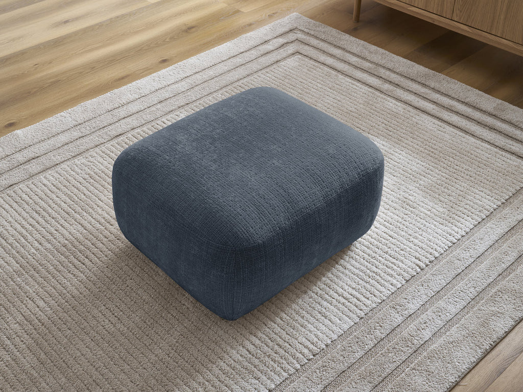 Denise - Pouf - Tissu Texturé