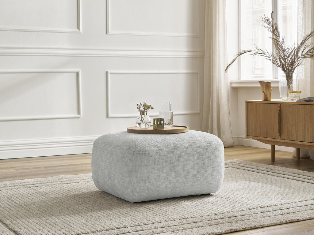 Denise - Pouf - Tissu Texturé