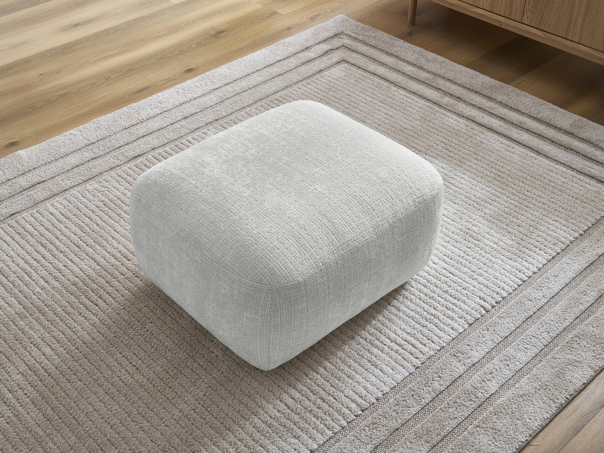 Denise - Pouf - Tissu Texturé