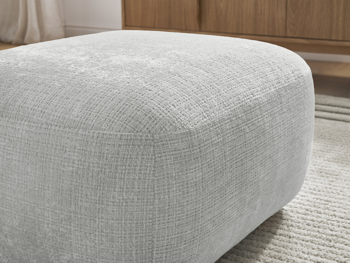 Denise - Pouf - Tissu Texturé