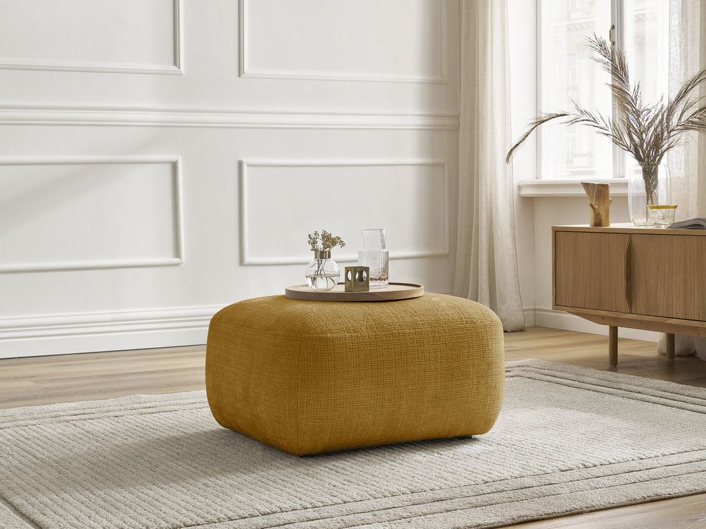 Denise - Pouf - Tissu Texturé