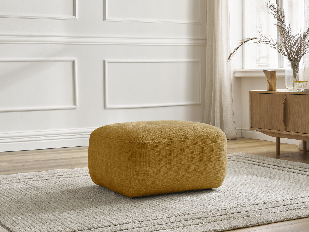 Denise - Pouf - Tissu Texturé