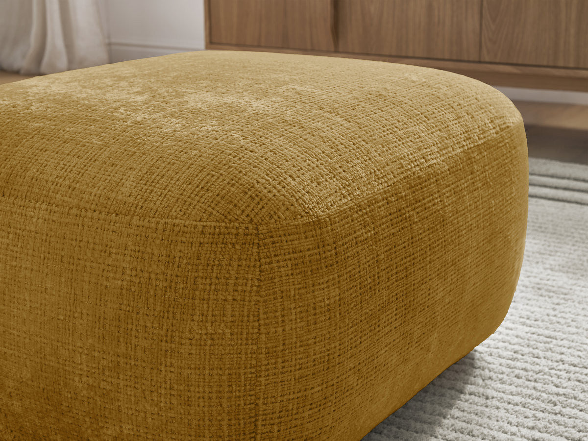 Denise - Pouf - Tissu Texturé