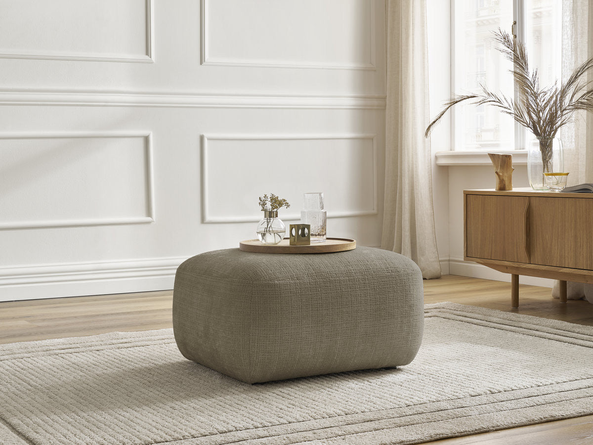 Denise - Pouf - Tissu Texturé