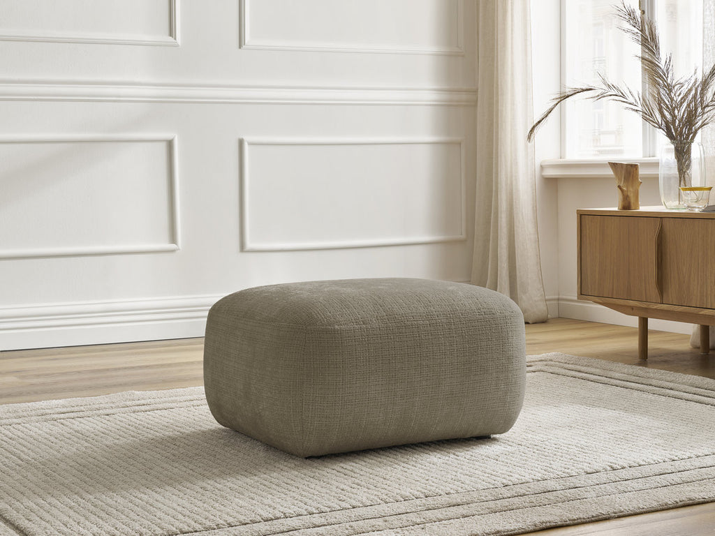 Denise - Pouf - Tissu Texturé