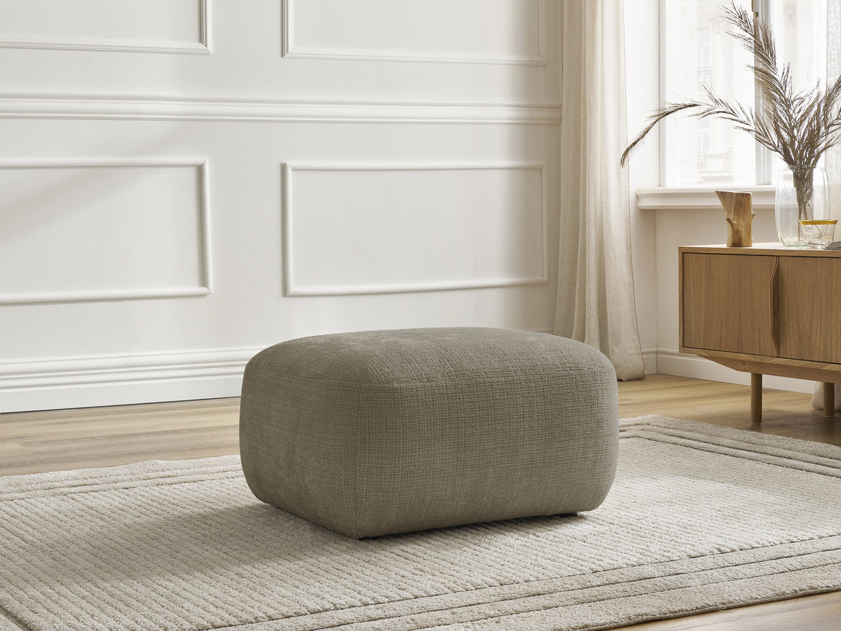 Denise - Pouf - Tissu Texturé