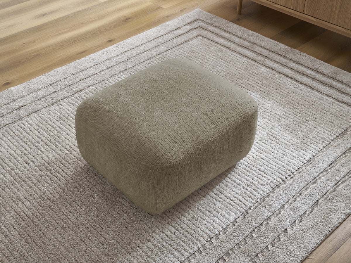 Denise - Pouf - Tissu Texturé