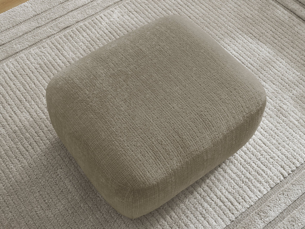 Denise - Pouf - Tissu Texturé