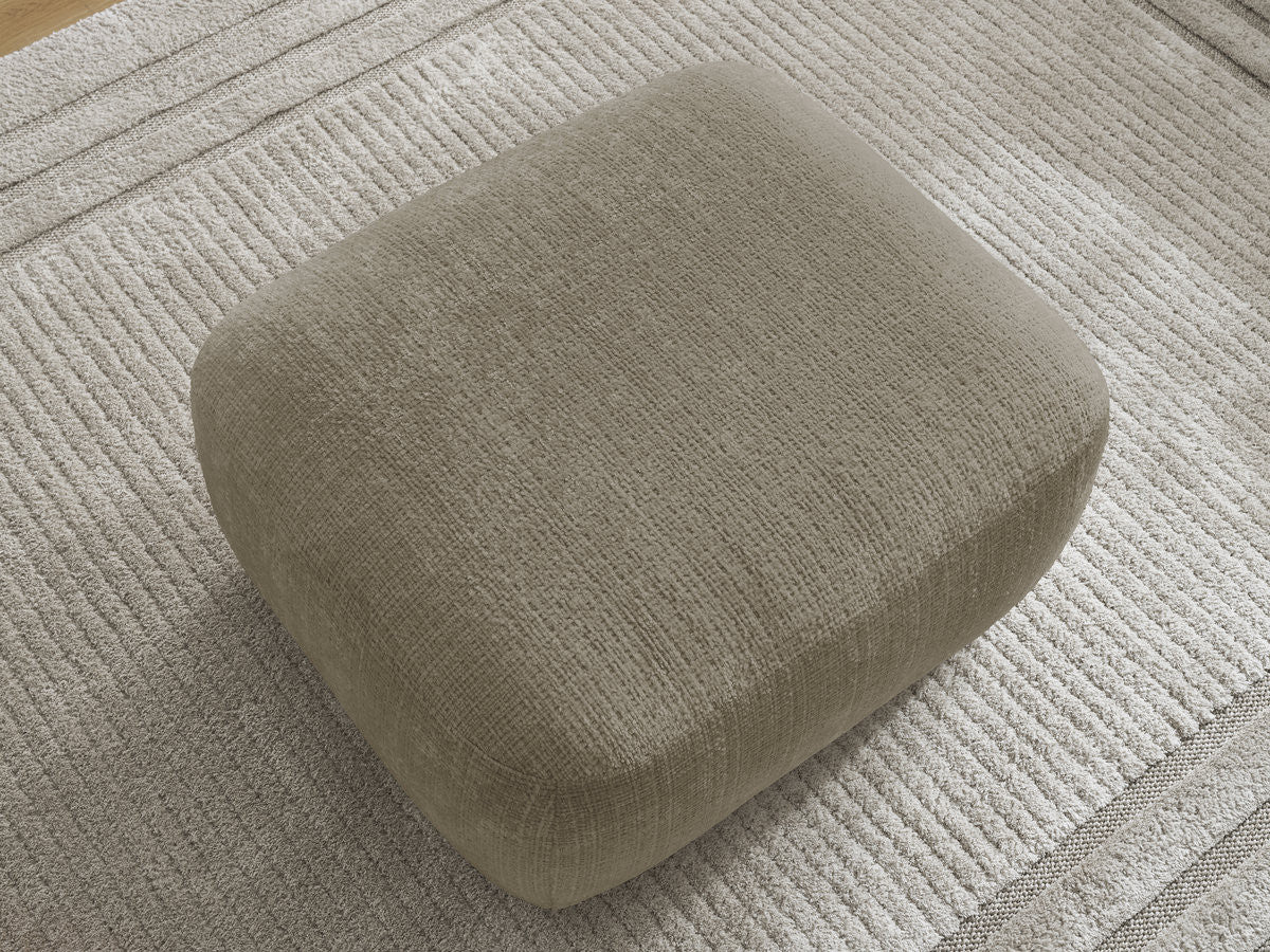 Denise - Pouf - Tissu Texturé