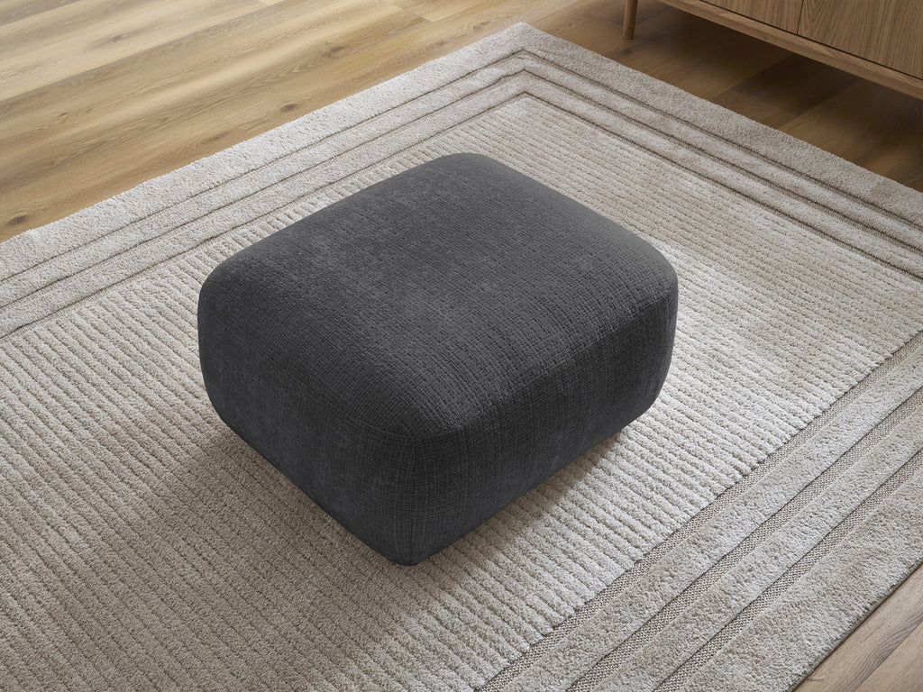 Denise - Pouf - Tissu Texturé