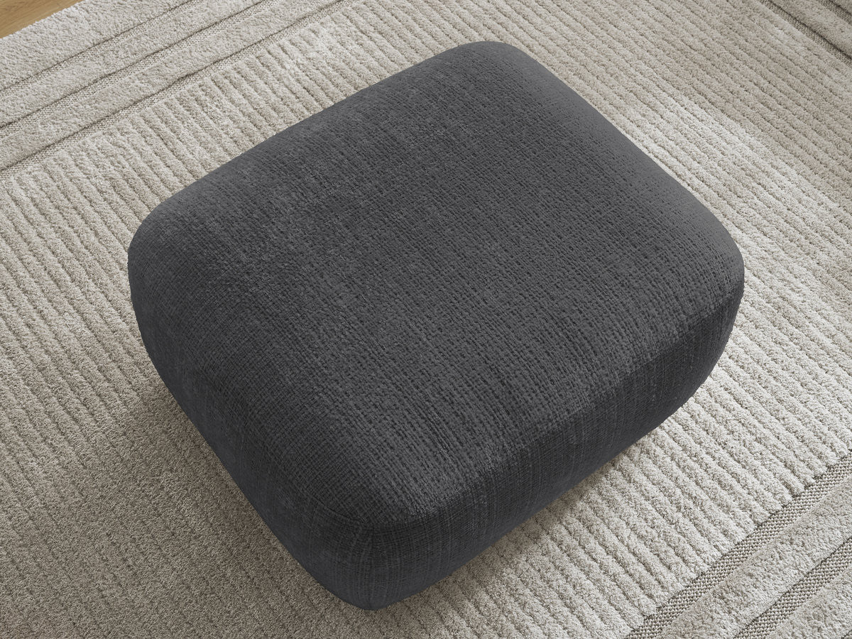 Denise - Pouf - Tissu Texturé