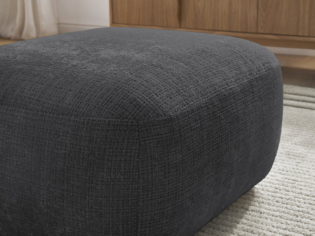 Denise - Pouf - Tissu Texturé