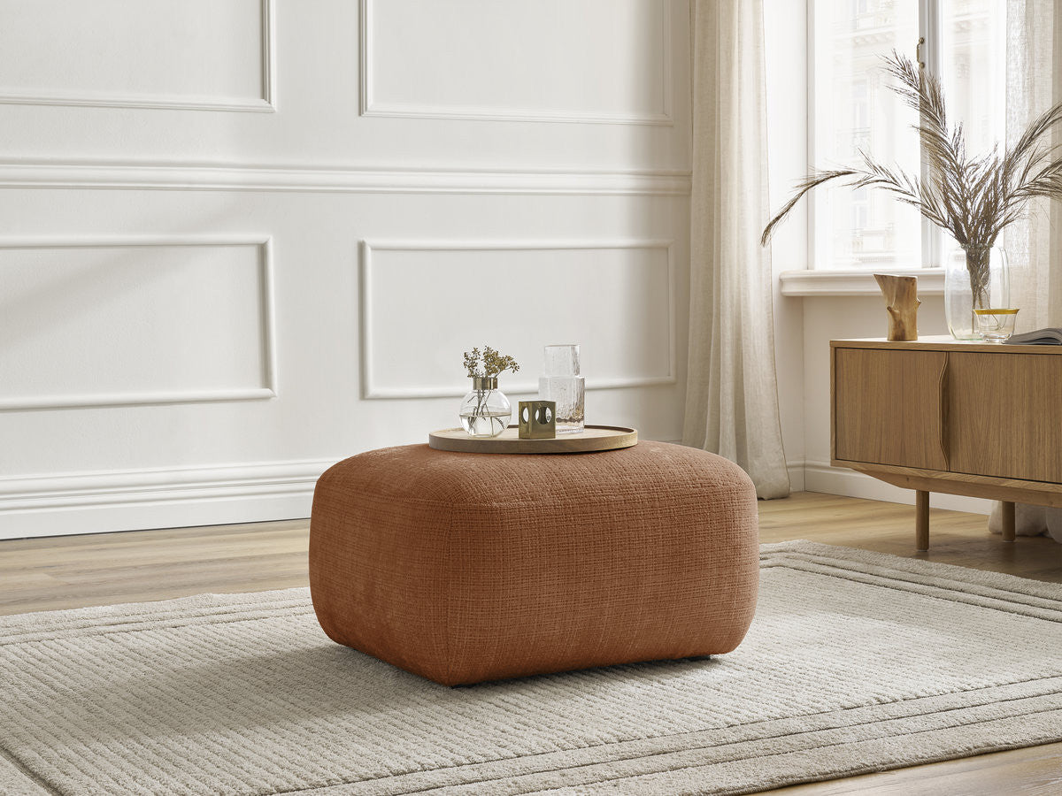 Denise - Pouf - Tissu Texturé