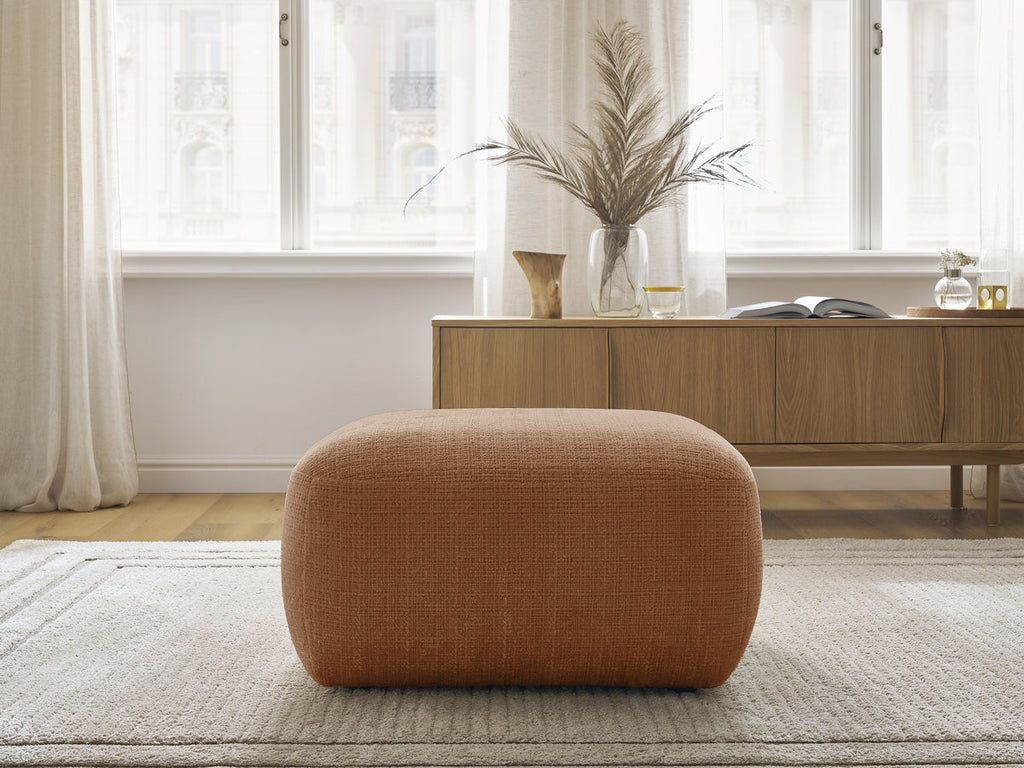 Denise - Pouf - Tissu Texturé