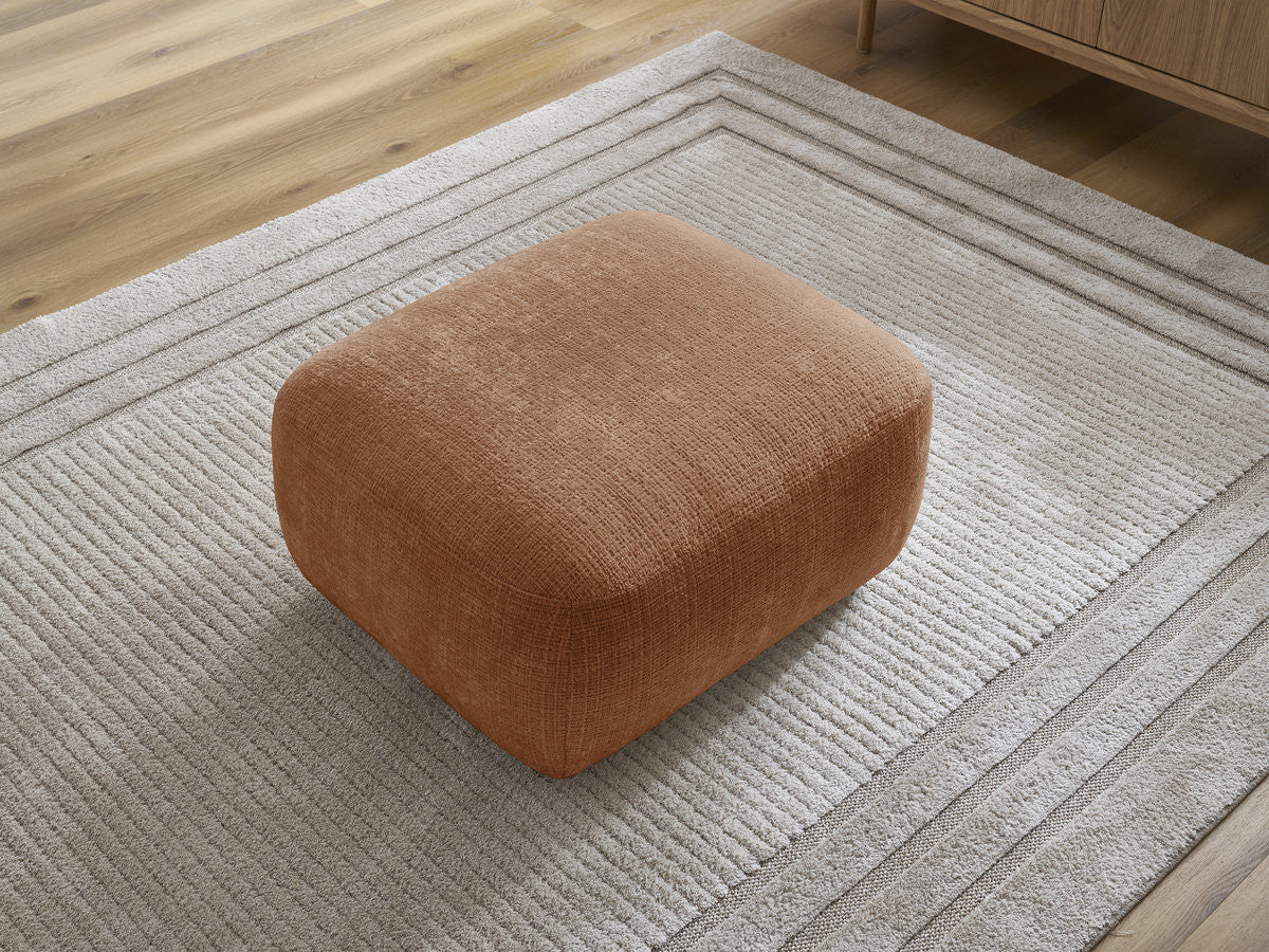 Denise - Pouf - Tissu Texturé