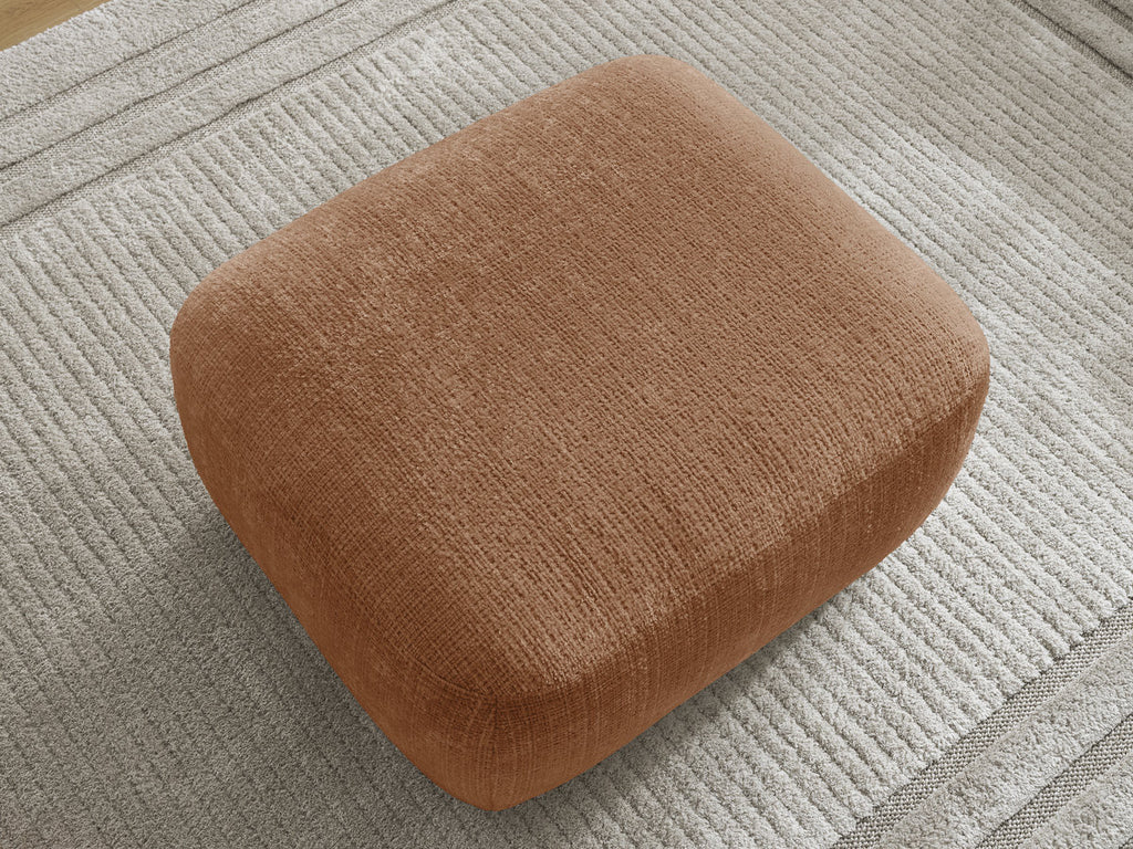Denise - Pouf - Tissu Texturé