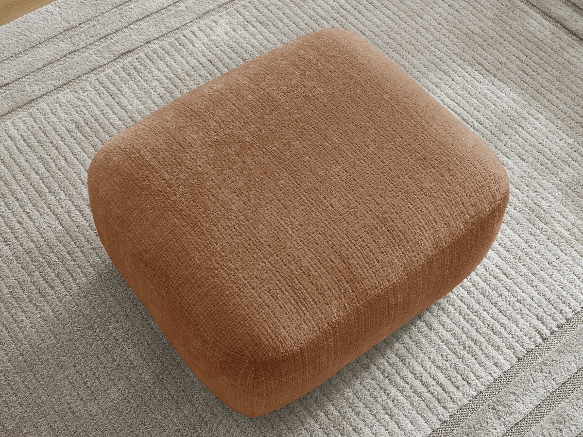 Denise - Pouf - Tissu Texturé
