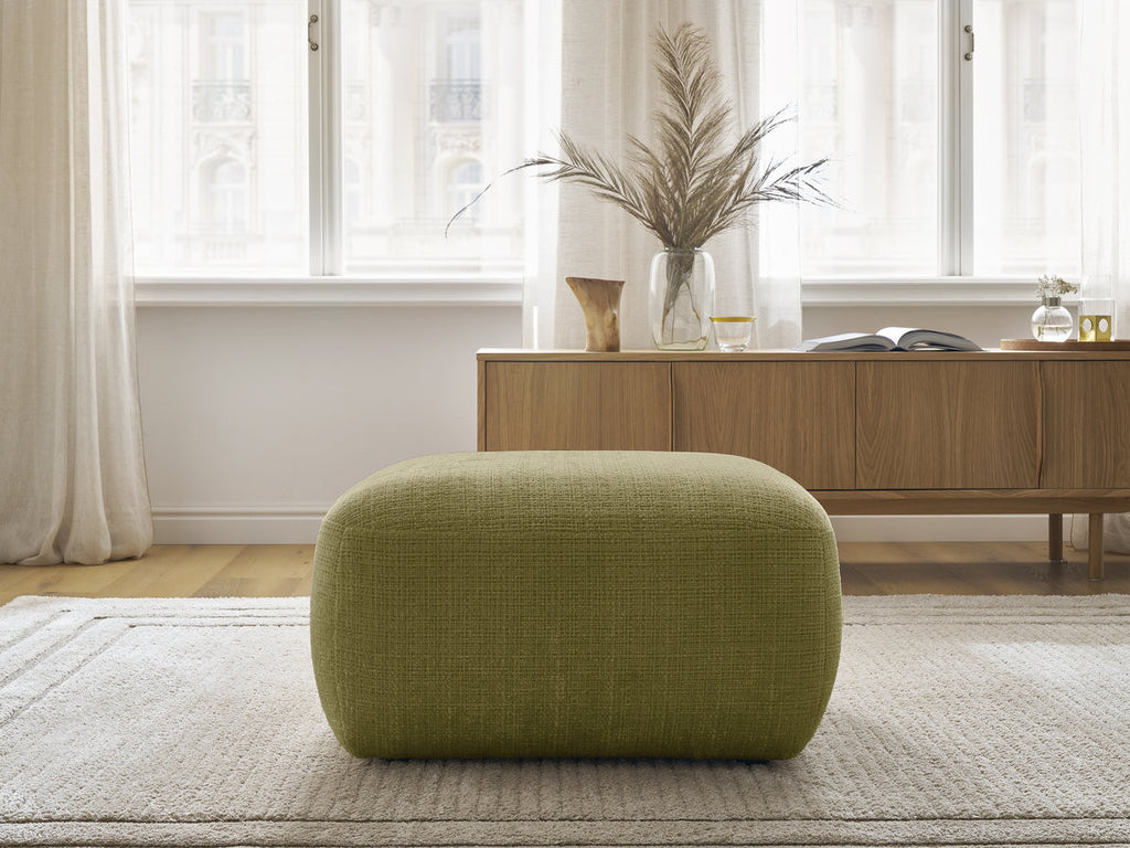Denise - Pouf - Tissu Texturé