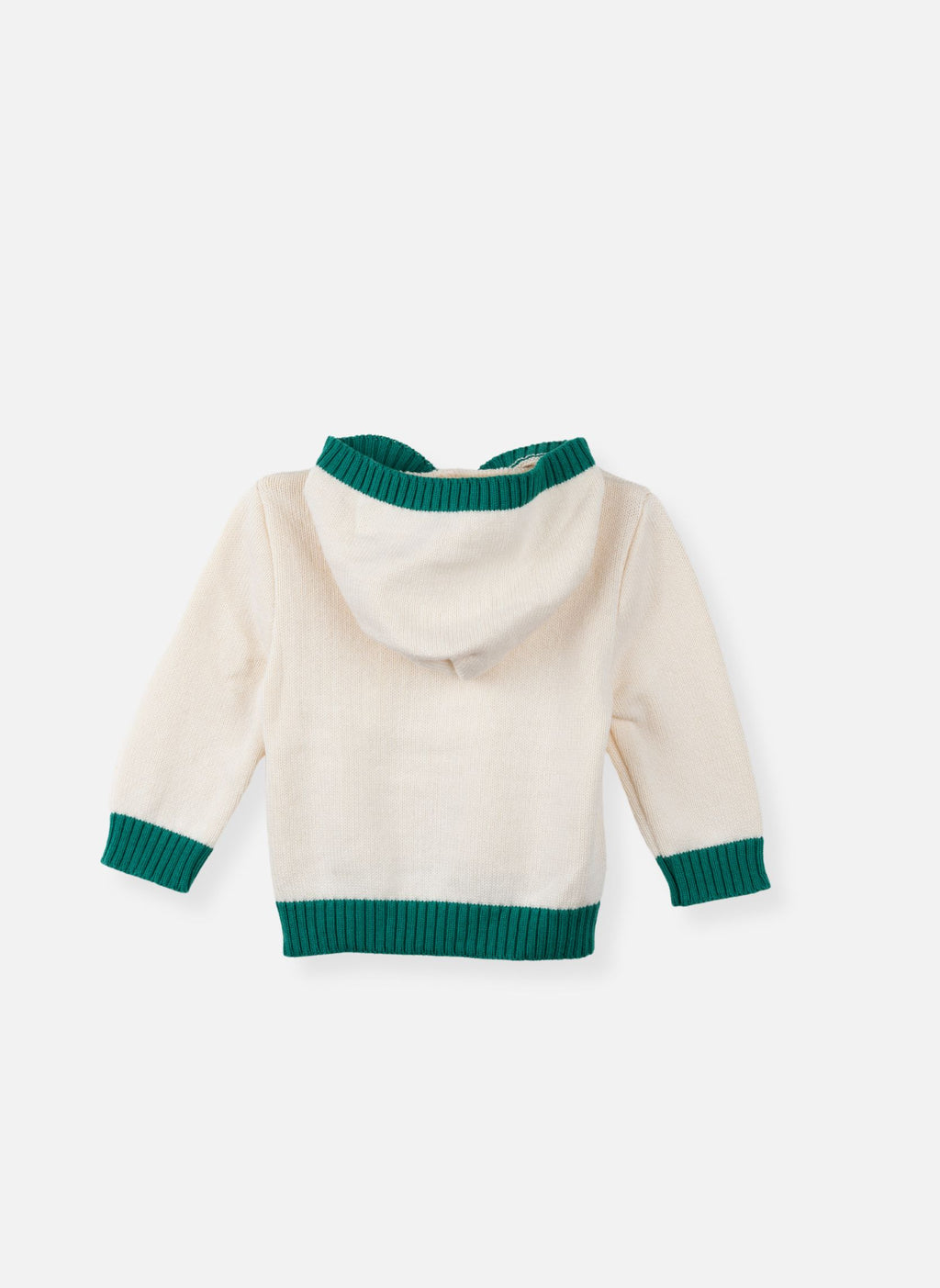 Pull Bébé En Coton Biologique - Roby - Vert Billard