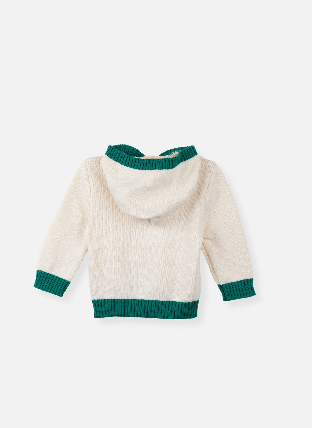 Pull Bébé En Coton Biologique - Roby - Vert Billard