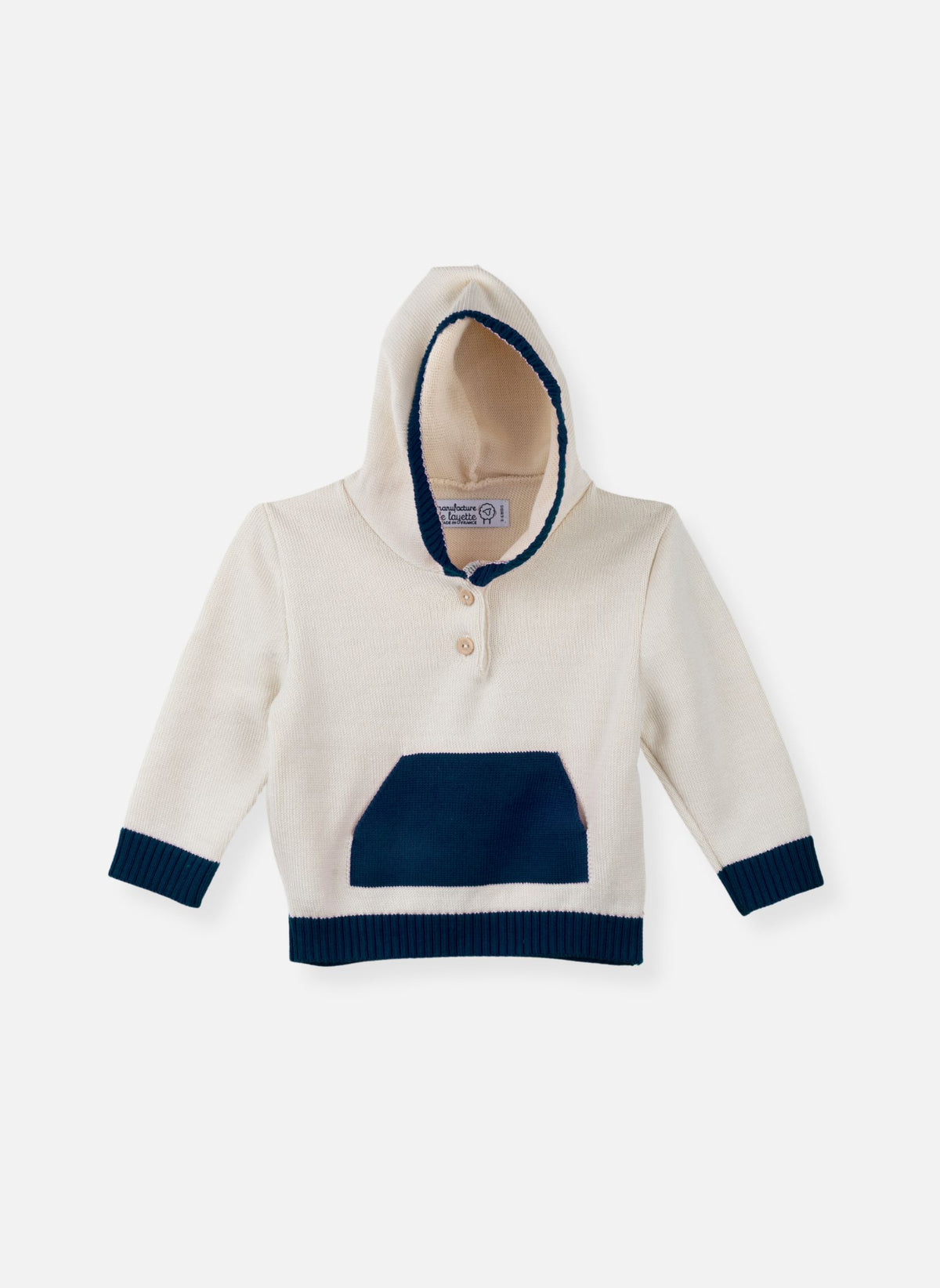 Pull Bébé En Coton Biologique - Roby - Marine
