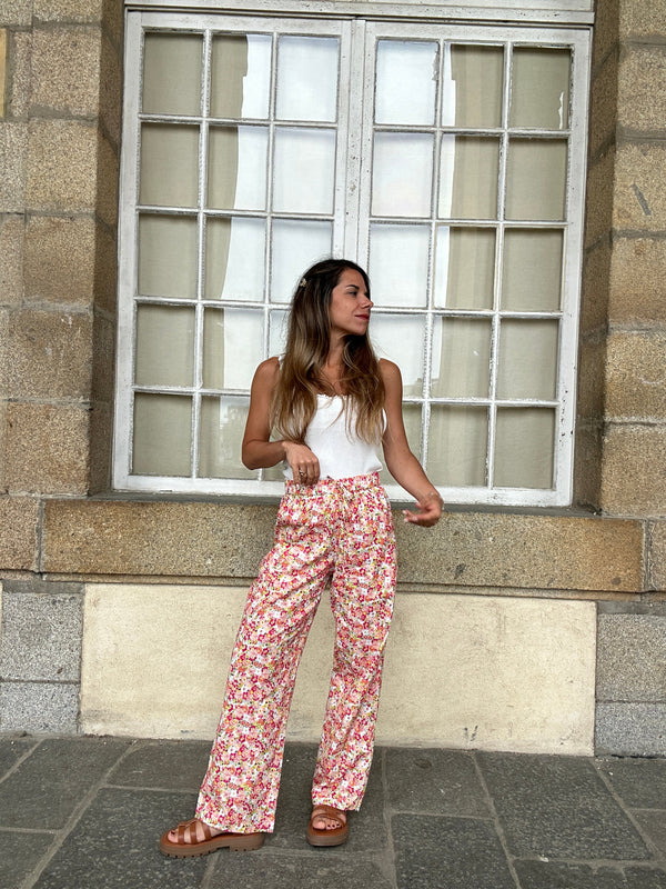 Pantalon fleuri Paola