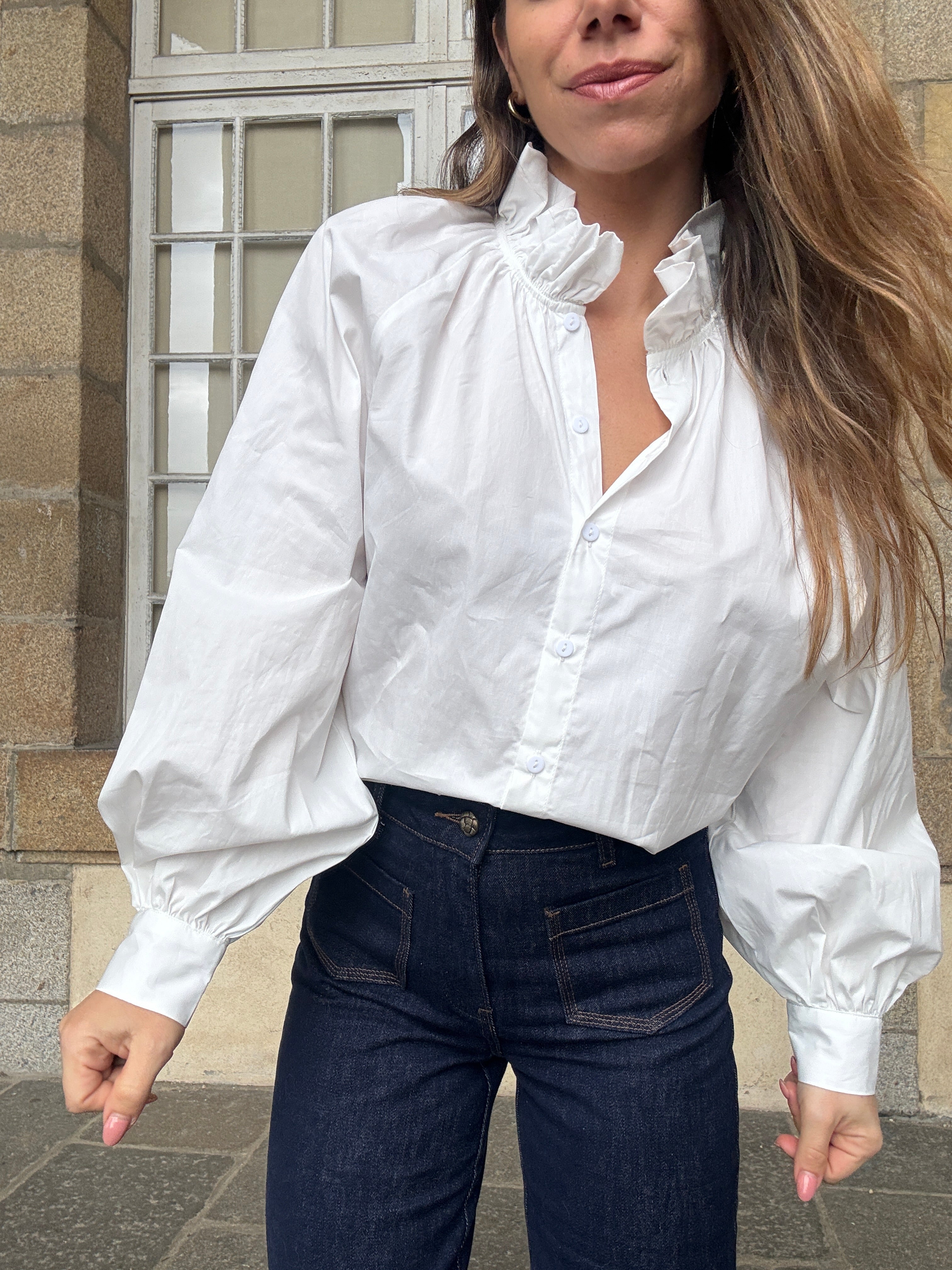 Blusa Mahaut Blanca