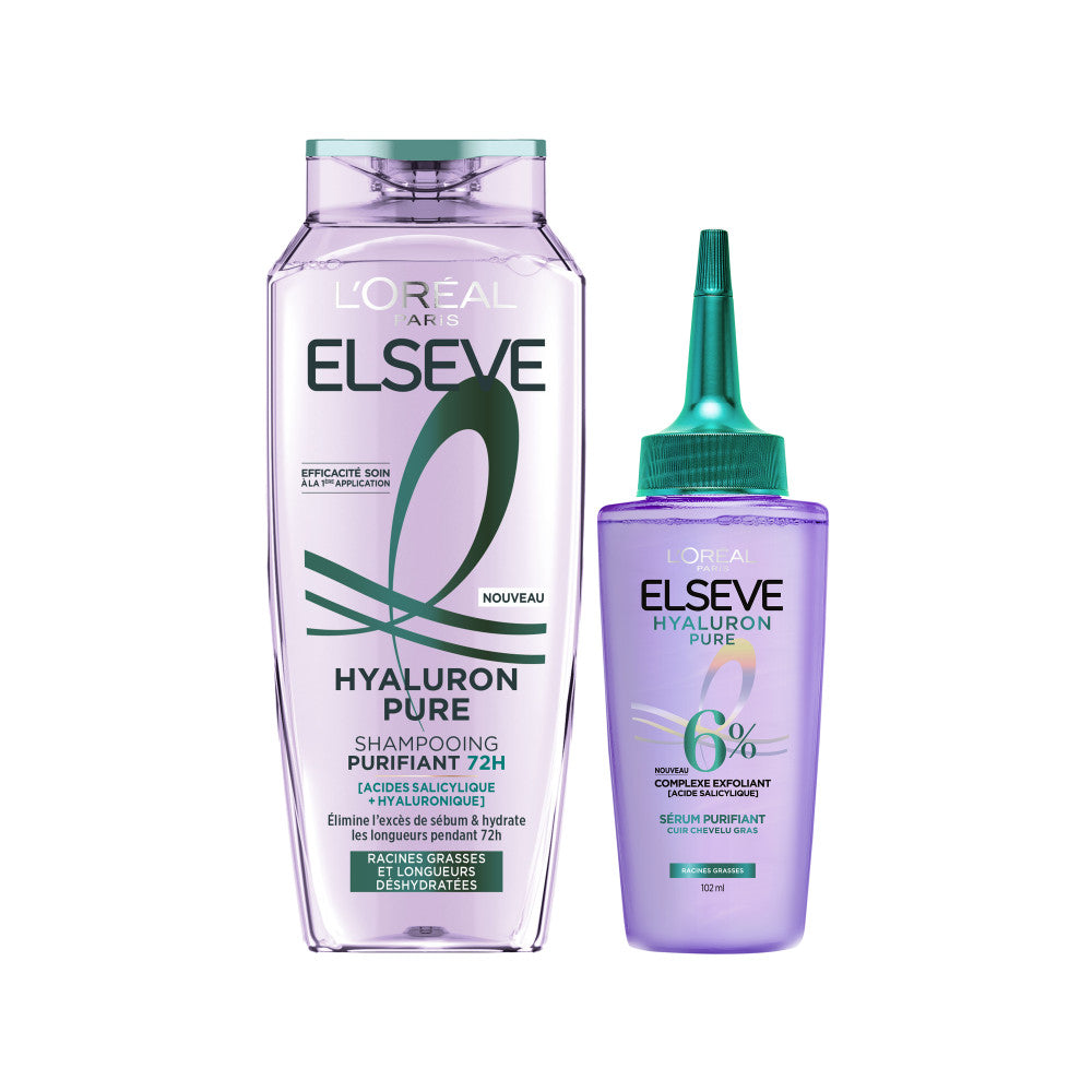 Elseve Hyaluron Pure Rutina Capilar Purificante