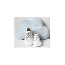 Chaussons Bébé Souples Antidérapants Mini-Arthur - Cuir Blanc - Mixte