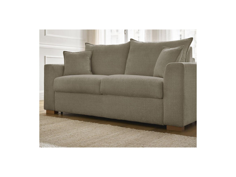 Canapé Droit Convertible Ouverture Express - Augustin - Tissu Texturé