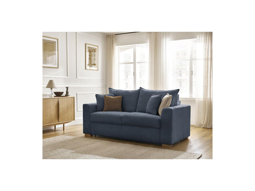 Canapé Droit Convertible Ouverture Express - Augustin - Tissu Texturé