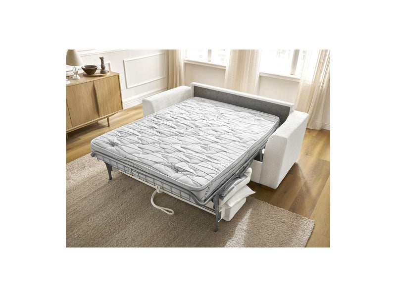 Canapé Droit Convertible Ouverture Express - Augustin - Tissu Texturé