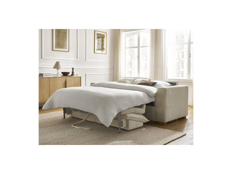 Canapé Droit Convertible Ouverture Express - Augustin - Tissu Texturé