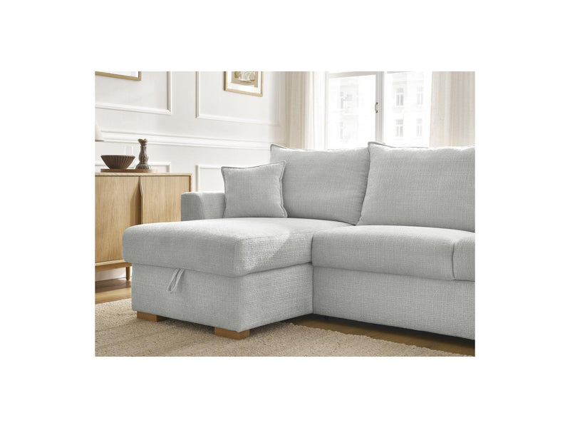 Canapé D'Angle Réversible Convertible - Augustin - Tissu Texturé
