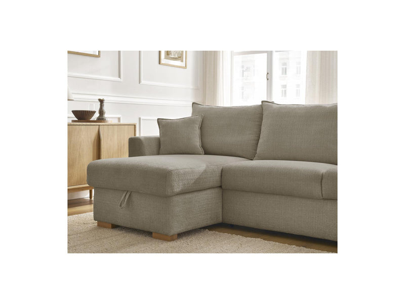 Canapé D'Angle Réversible Convertible - Augustin - Tissu Texturé