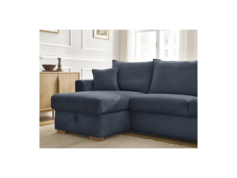 Canapé D'Angle Réversible Convertible - Augustin - Tissu Texturé