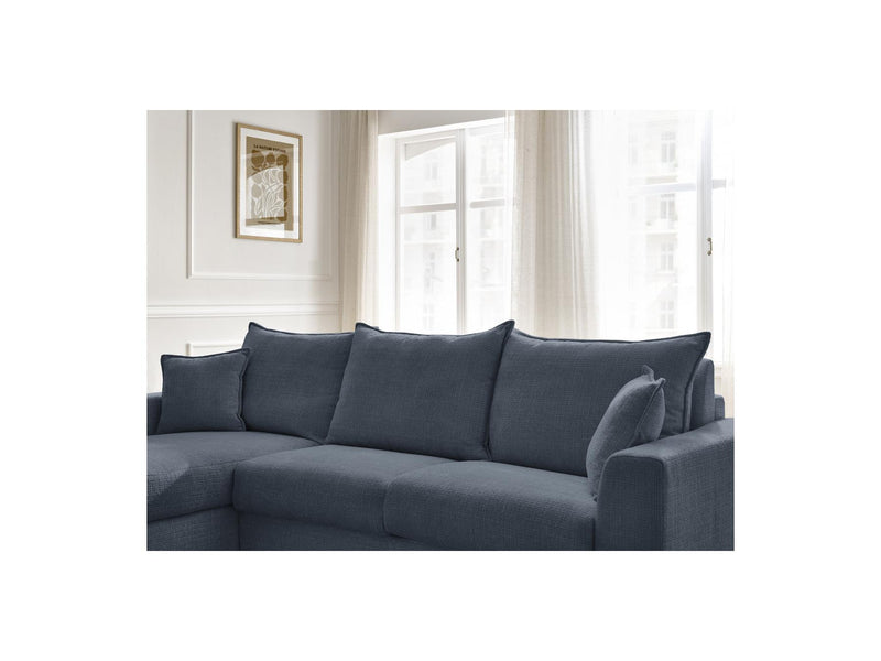 Canapé D'Angle Réversible Convertible - Augustin - Tissu Texturé