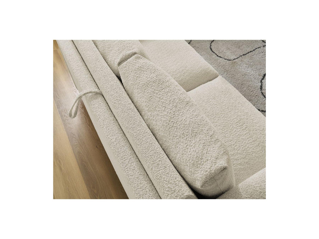 Cocoone - Canapé Droit Convertible Nouveau Ouverture Express - Tissu Bouclette