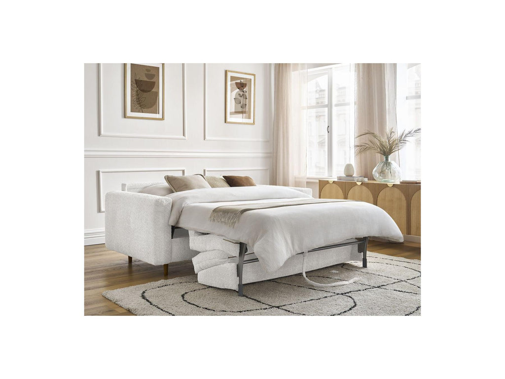 Cocoone - Canapé Droit Convertible Nouveau Ouverture Express - Tissu Bouclette