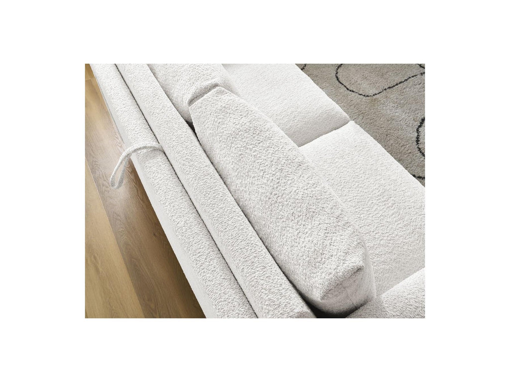 Cocoone - Canapé Droit Convertible Nouveau Ouverture Express - Tissu Bouclette