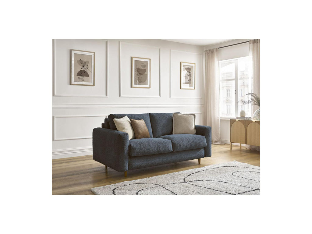 Cocoone - Canapé Droit Convertible Nouveau Ouverture Express - Tissu Bouclette
