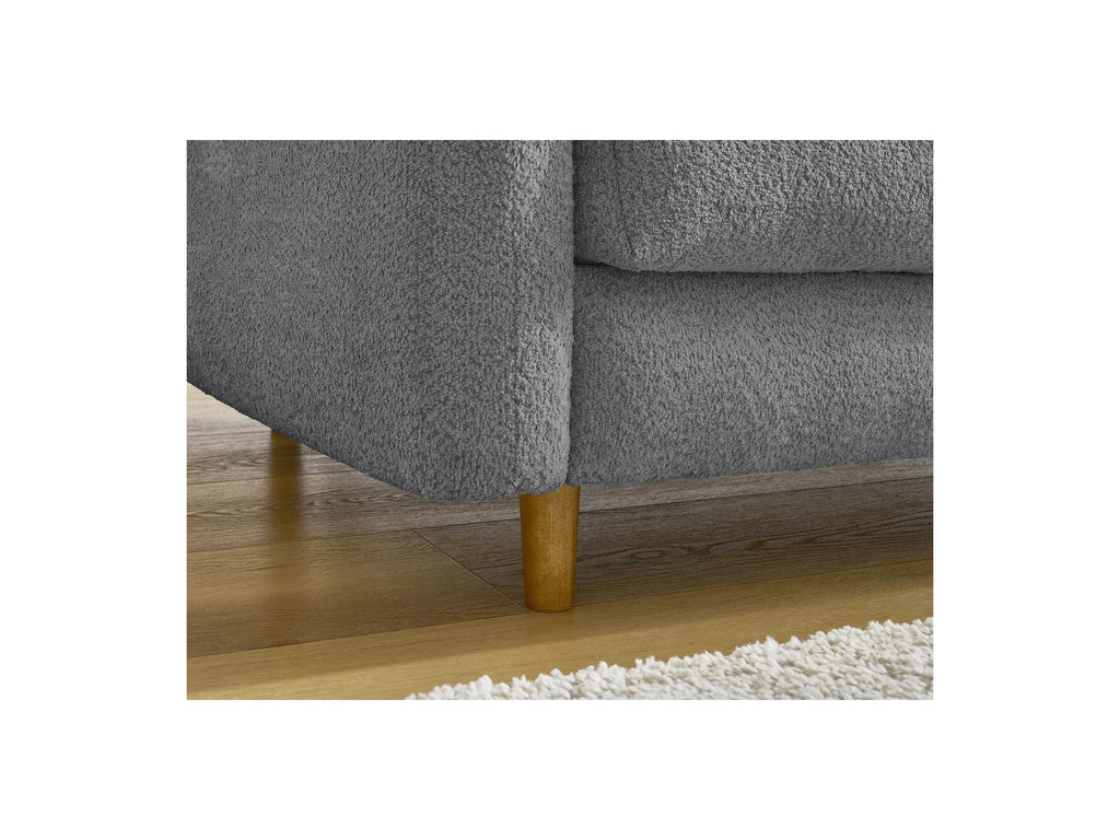 Cocoone - Canapé Droit Convertible Nouveau Ouverture Express - Tissu Bouclette