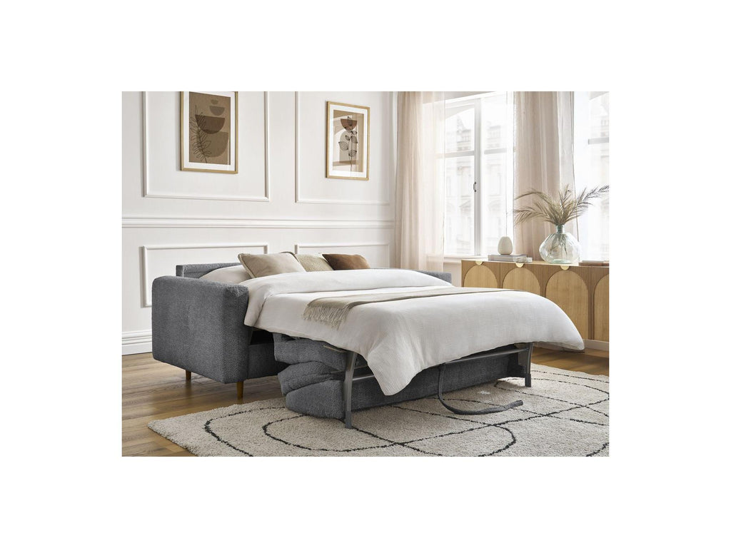 Cocoone - Canapé Droit Convertible Nouveau Ouverture Express - Tissu Bouclette